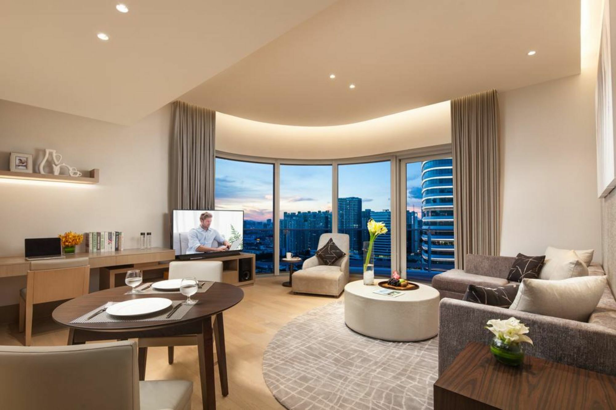 Ascott Raffles City Shenzhen Exterior foto